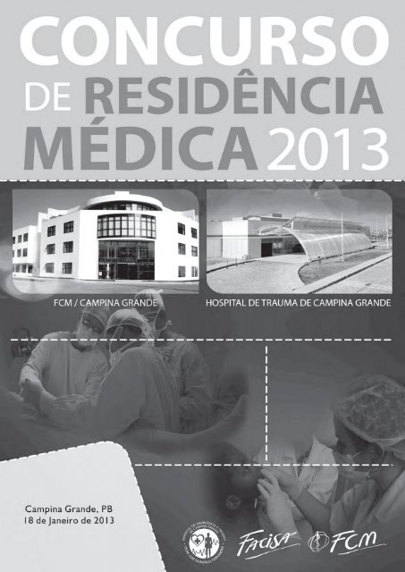 Prova Residência Médica - 2013.1