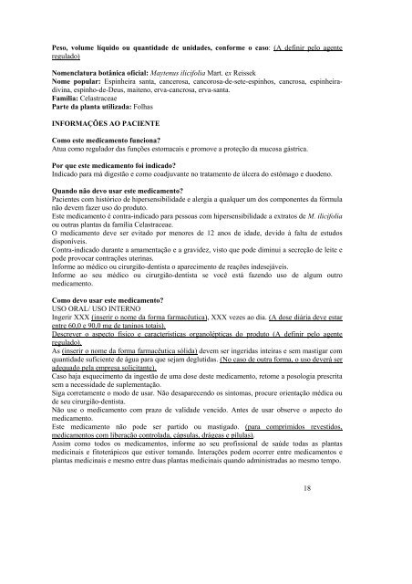 RDC Nº 95, DE 11 DE DEZEMBRO DE 2008 Regulamenta o texto ...