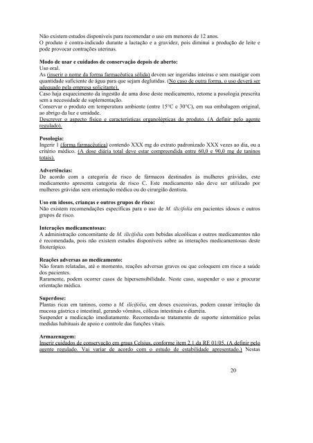 RDC Nº 95, DE 11 DE DEZEMBRO DE 2008 Regulamenta o texto ...