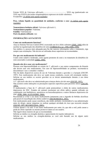 RDC Nº 95, DE 11 DE DEZEMBRO DE 2008 Regulamenta o texto ...