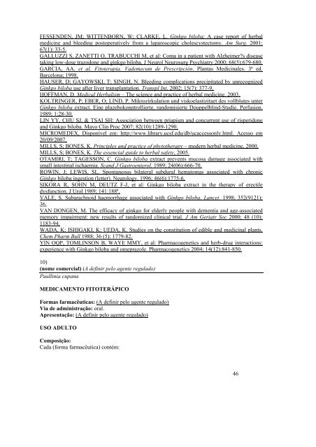 RDC Nº 95, DE 11 DE DEZEMBRO DE 2008 Regulamenta o texto ...