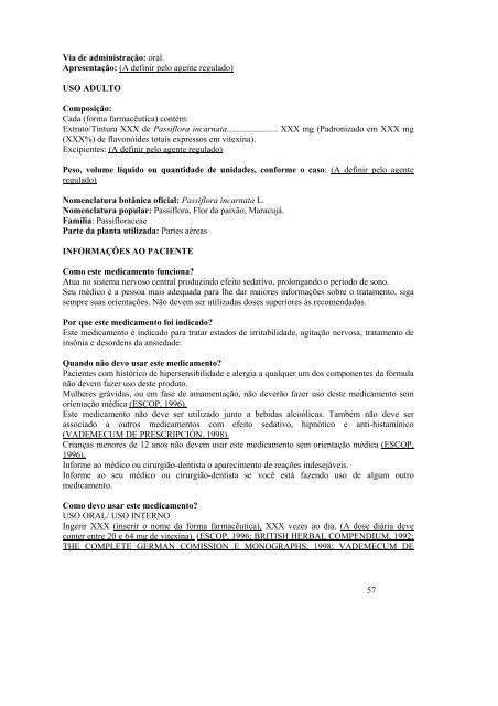 RDC Nº 95, DE 11 DE DEZEMBRO DE 2008 Regulamenta o texto ...