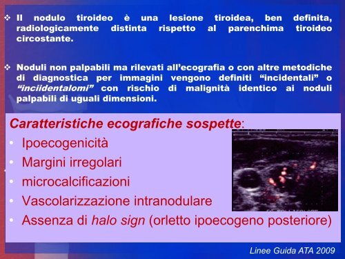 Nodulo tiroideo 2 cm vascolarizzato