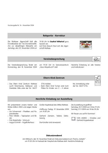 Bürgerinformation Nr. 16 (0 bytes) - Mattsee
