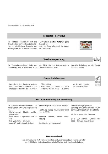 Bürgerinformation Nr. 16 (0 bytes) - Mattsee