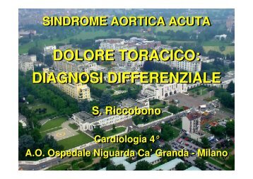 dolore toracico - Ospedale Niguarda Cà Granda