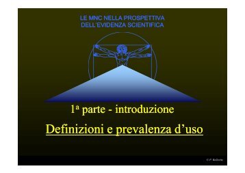(Microsoft PowerPoint - 1MNCintroduzione [modalit ... - Paolobellavite