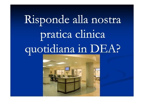 Semeiotica clinica in urgenza nel dolore addominale acuto: ? serve ...