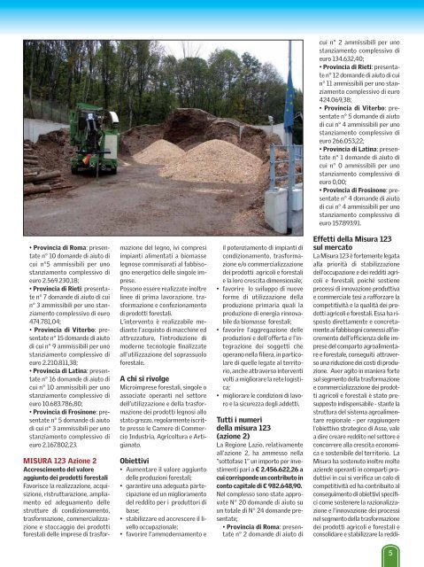 Trasformazione e commercializzazione dei prodotti ... - Regione Lazio