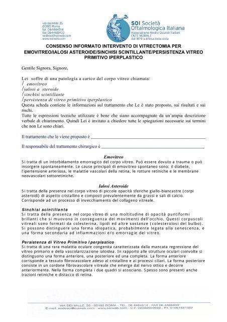 1 consenso informato intervento di vitrectomia per emovitreo/ialosi ...