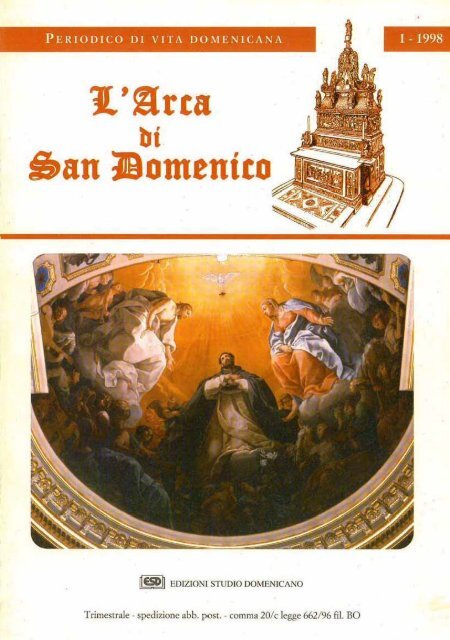 anno i - (Domenicani) - Provincia San Domenico in Italia