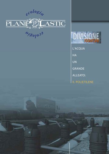 Catalogo FOGNATURE - Planiplastic Ecologia S.r.l.
