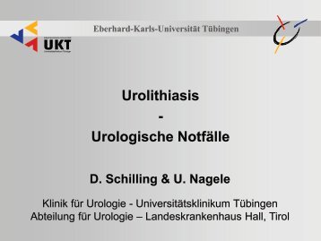 Urologische Notfälle - Universitätsklinik für Urologie in Tübingen