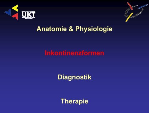 Harninkontinenz - Universitätsklinik für Urologie in Tübingen