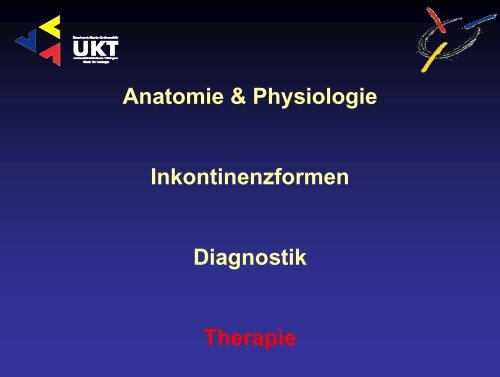 Harninkontinenz - Universitätsklinik für Urologie in Tübingen