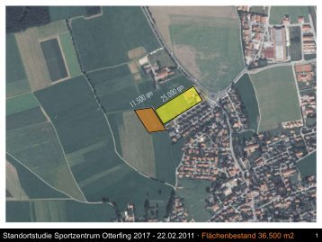 Standortstudie Sportzentrum Otterfing 2017 ... - TSV Otterfing e.V.