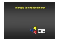 Therapie von Hodentumoren - Universitätsklinik für Urologie in ...