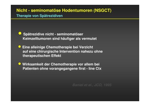 Therapie von Hodentumoren - Universitätsklinik für Urologie in ...