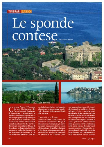 Bracciano, Anguillara, Trevignano e gli Orsini , "Medioevo"