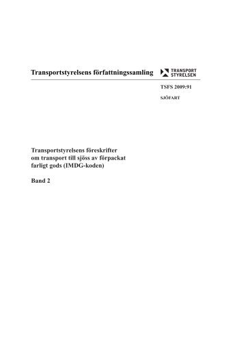 Transportstyrelsens författningssamling