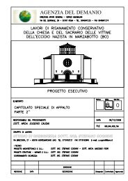 Capitolato speciale - II parte - Agenzia del Demanio