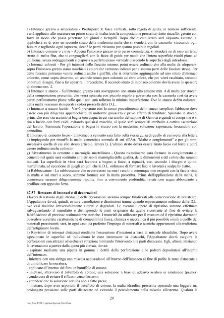 Capitolato speciale - II parte - Agenzia del Demanio