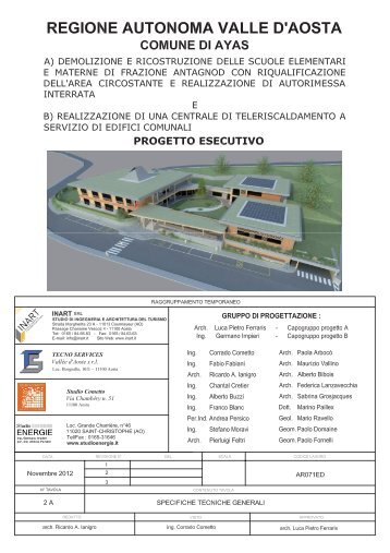 2A_specifiche tecniche - Comune di Ayas