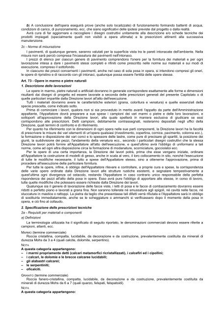 CAPITOLATO SPECIALE D'APPALTO.pdf - Comune di Oristano