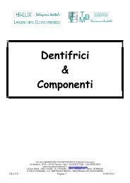 Dentifrici & Componenti - hiluxsoluzionidentali.it