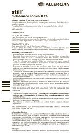 STILL ® (diclofenaco sódico) - Allergan