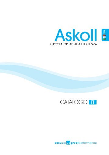 Catalogo Circolatori ad Alta Efficienza (IT) - Askoll