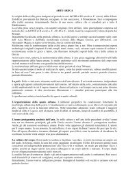 l'arte greca, nel segno del mito e della bellezza - percorsi di arte
