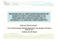 Dott.ssa Silvia Acquati - Infodiabetes.it