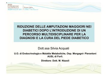 Dott.ssa Silvia Acquati - Infodiabetes.it