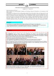 Newsletter 61 Februar 2011 - Erzbischöfliche Ursulinenschule Hersel