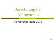 Berechnung der Abiturnoten.pdf - Erzbischöfliche Ursulinenschule ...