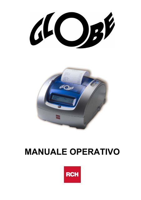 Manuale RCH GLOBE - Recomasystem.it