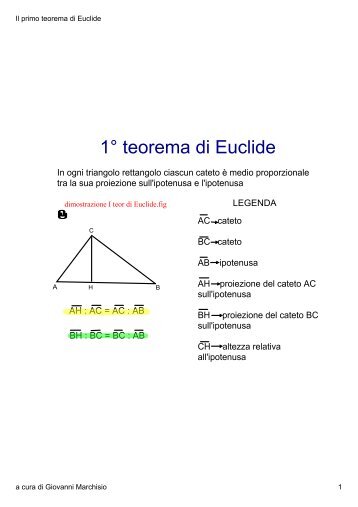 pdf - Il primo teorema di Euclide