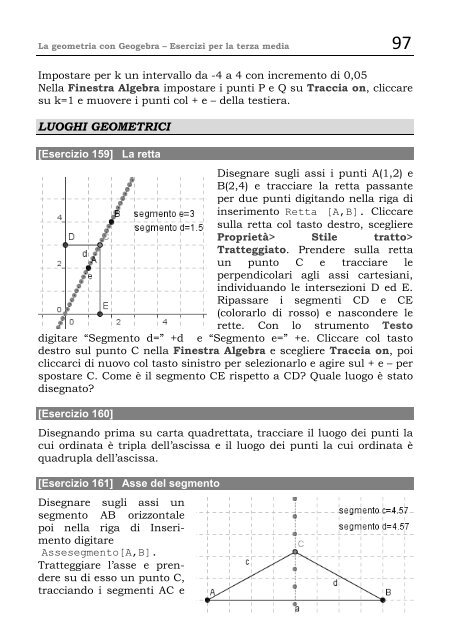 LA GEOMETRIA CON GEOGEBRA METRIA CON - Sangiuseppecab.it