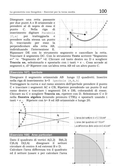 LA GEOMETRIA CON GEOGEBRA METRIA CON - Sangiuseppecab.it