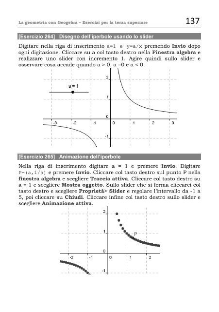 LA GEOMETRIA CON GEOGEBRA METRIA CON - Sangiuseppecab.it