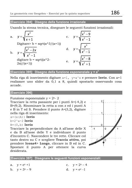 LA GEOMETRIA CON GEOGEBRA METRIA CON - Sangiuseppecab.it