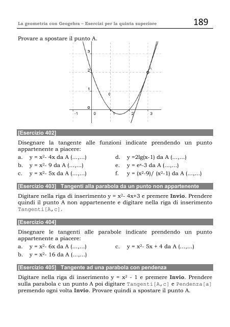 LA GEOMETRIA CON GEOGEBRA METRIA CON - Sangiuseppecab.it