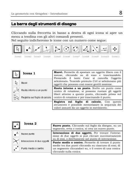 LA GEOMETRIA CON GEOGEBRA METRIA CON - Sangiuseppecab.it