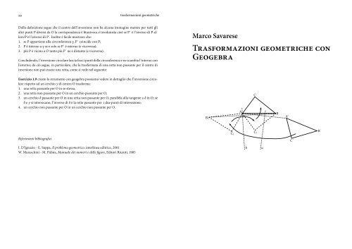 Trasformazioni geometriche con geogebra - Pagina del prof M ...