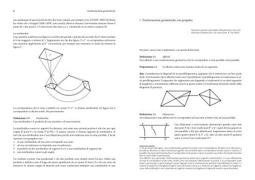 Trasformazioni geometriche con geogebra - Pagina del prof M ...
