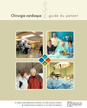 Chirurgie cardiaque guide du patient