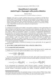 Quantificatori esistenziali: simboli logici e linguaggio ... - Syllogismos