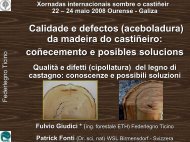 Calidade e defectos (aceboladura) da madeira do ... - Medio Rural