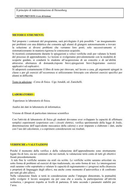 to get the file - Liceo Scientifico XXV Aprile